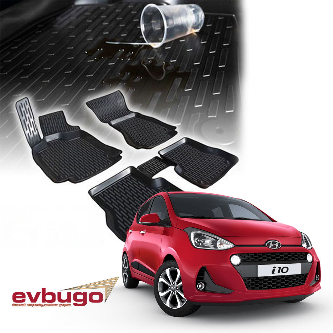 3D PASPAS SİYAH HYUNDAI I20 2009-2015